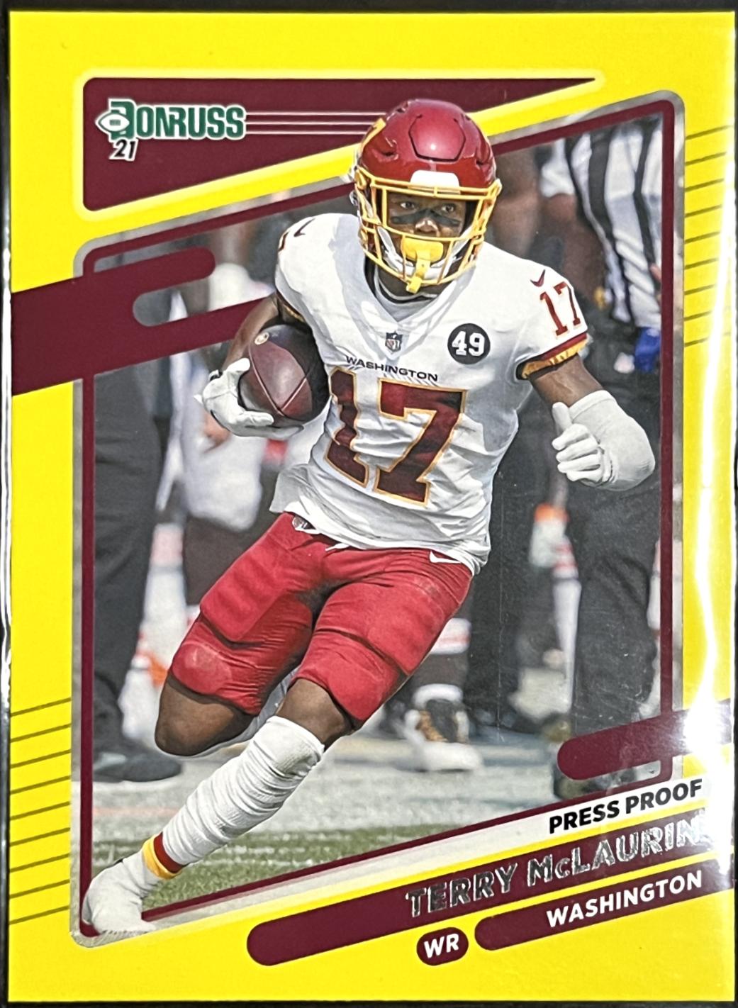 Terry McLaurin [Press Proof Yellow] #6
