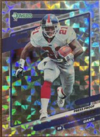 Tiki Barber [Press Proof Hyper] #84