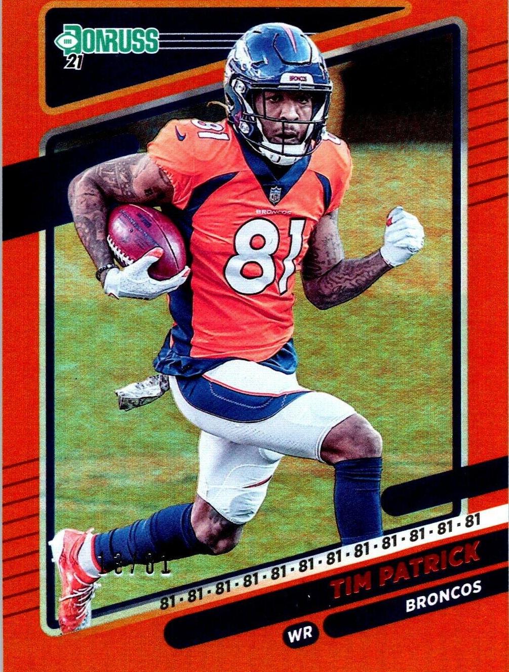 Tim Patrick [Jersey Number] #186