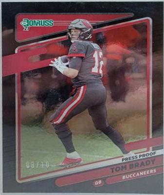 Tom Brady [Press Proof Black] #1