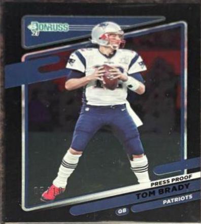 Tom Brady [Press Proof Black] #2