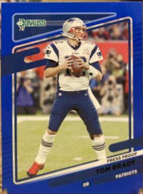 Tom Brady [Press Proof Blue] #2
