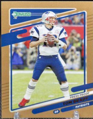 Tom Brady [Press Proof Bronze] #2