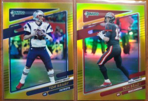 Tom Brady [Press Proof Gold] #2