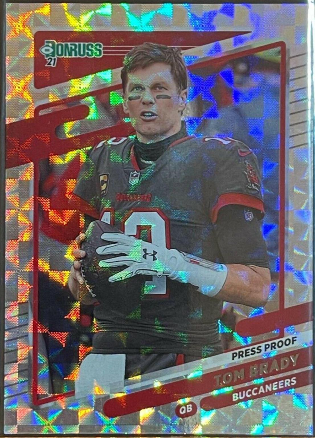 Tom Brady [Press Proof Hyper] #1
