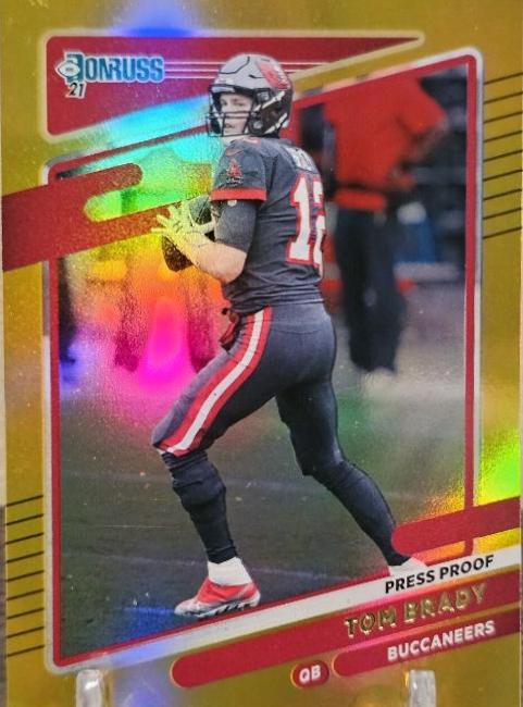 Tom Brady [Press Proof Premium] #1
