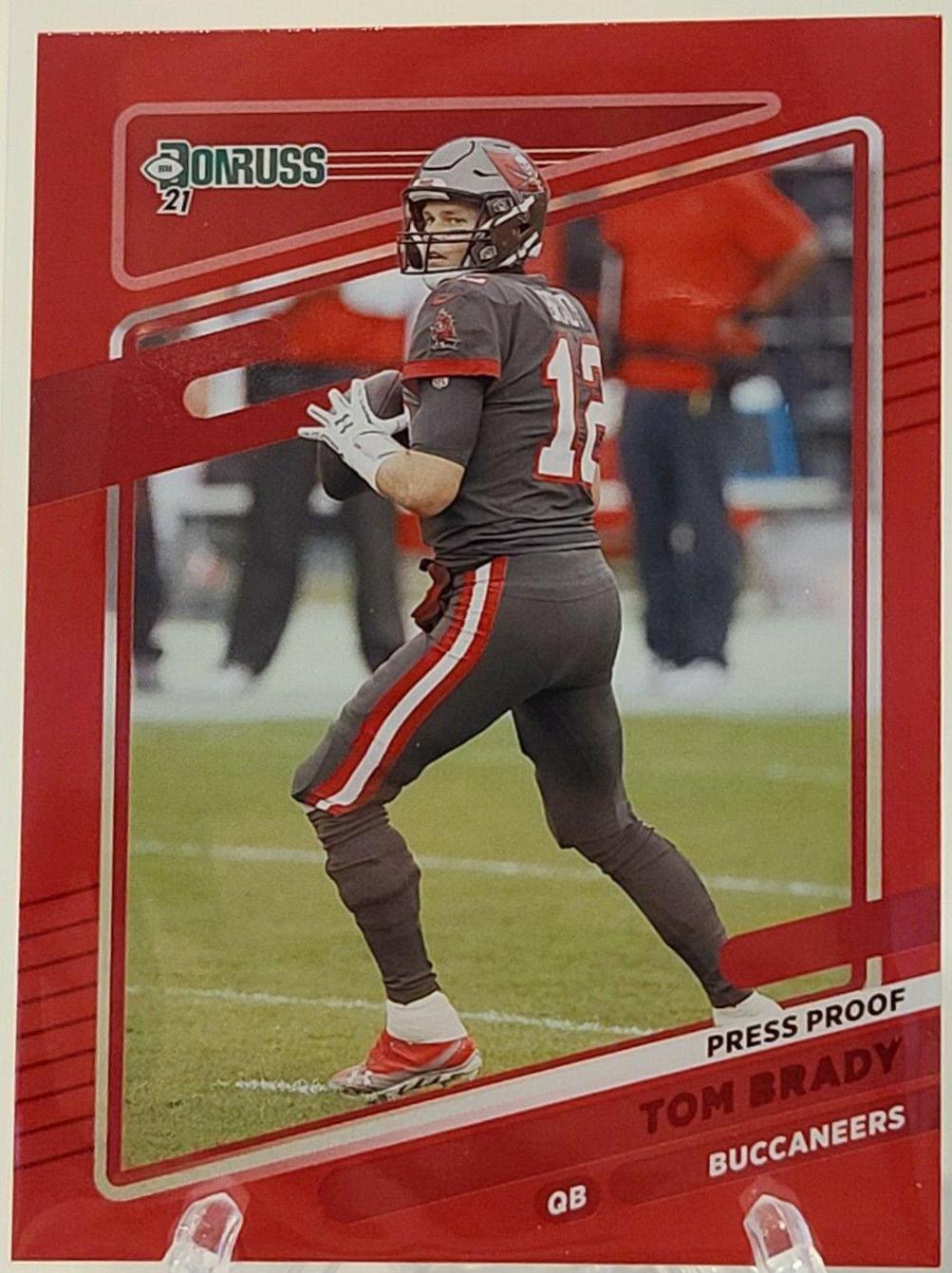 Tom Brady [Press Proof Red] #1