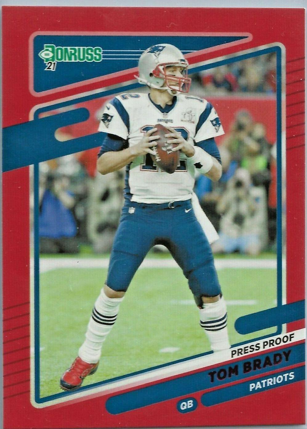 Tom Brady [Press Proof Red] #2