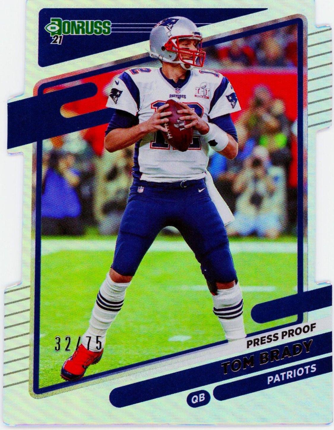 Tom Brady [Press Proof Silver Die Cut] #2