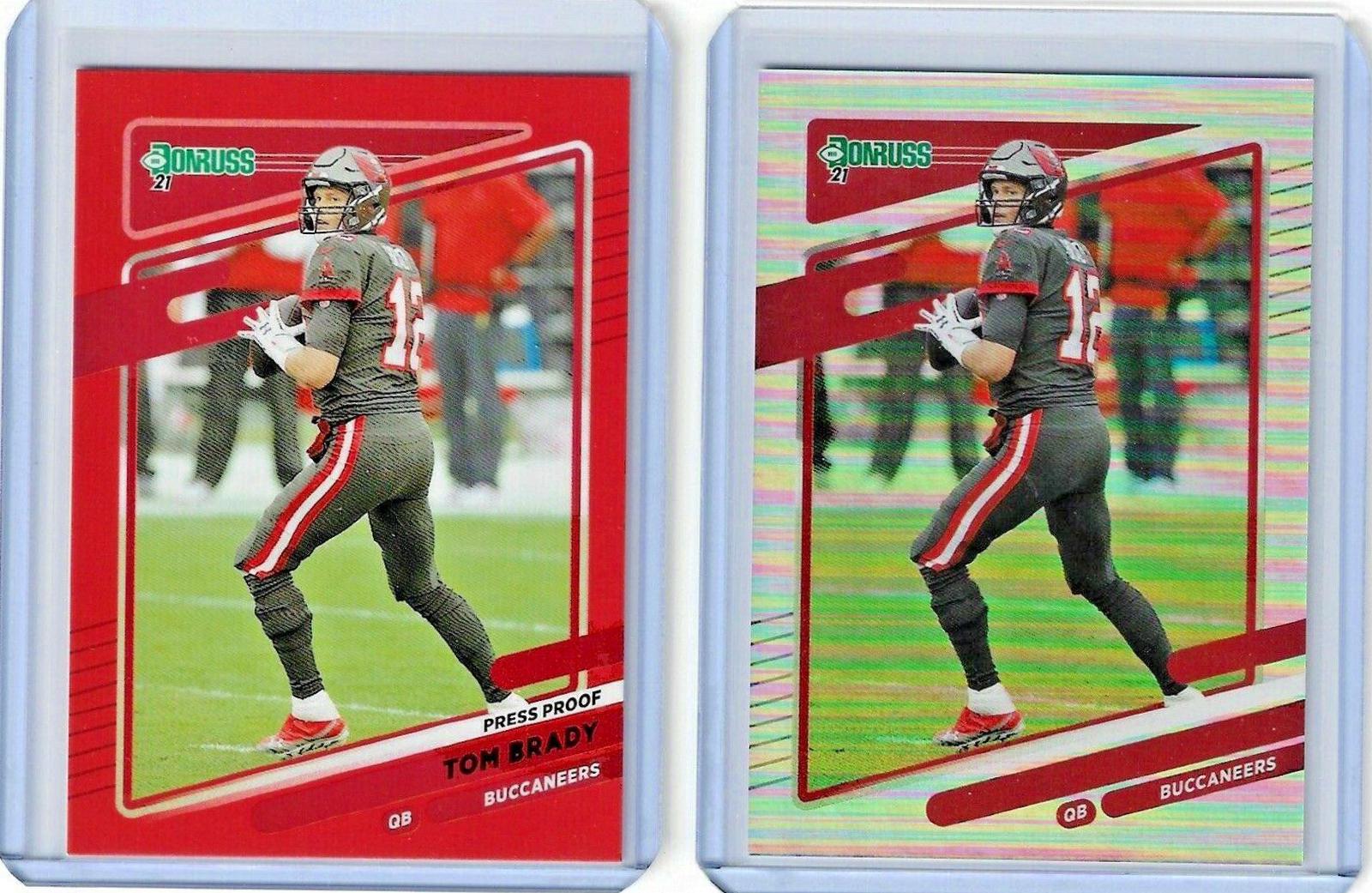 Tom Brady [Press Proof Silver] #1