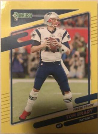 Tom Brady [Press Proof Yellow] #2