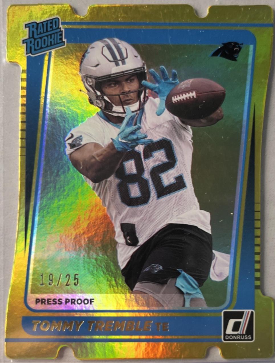 Tommy Tremble [Press Proof Gold Die Cut] #302