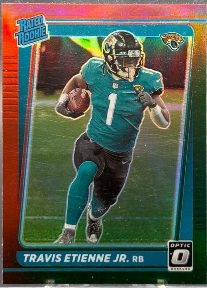 Travis Etienne Jr. [Optic Preview Red Green] #P-258