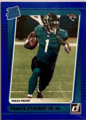Travis Etienne Jr. [Press Proof Blue] #258