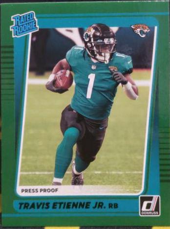 Travis Etienne Jr. [Press Proof Green] #258
