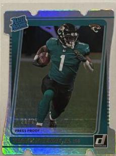 Travis Etienne Jr. [Press Proof Silver Die Cut] #258