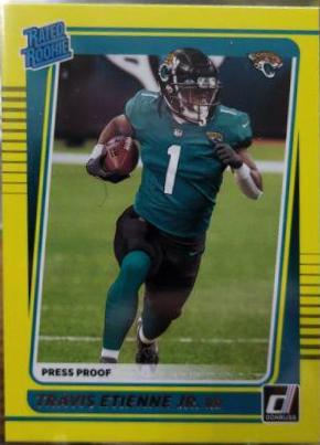 Travis Etienne Jr. [Press Proof Yellow] #258