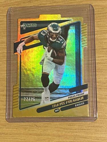 Travis Fulgham [Press Proof Gold Die Cut] #110