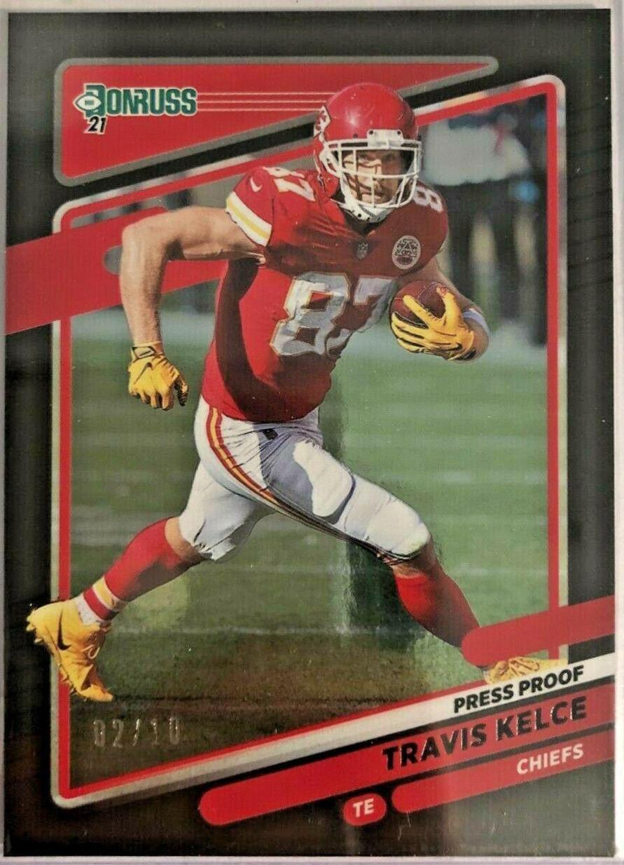 Travis Kelce [Press Proof Black] #118