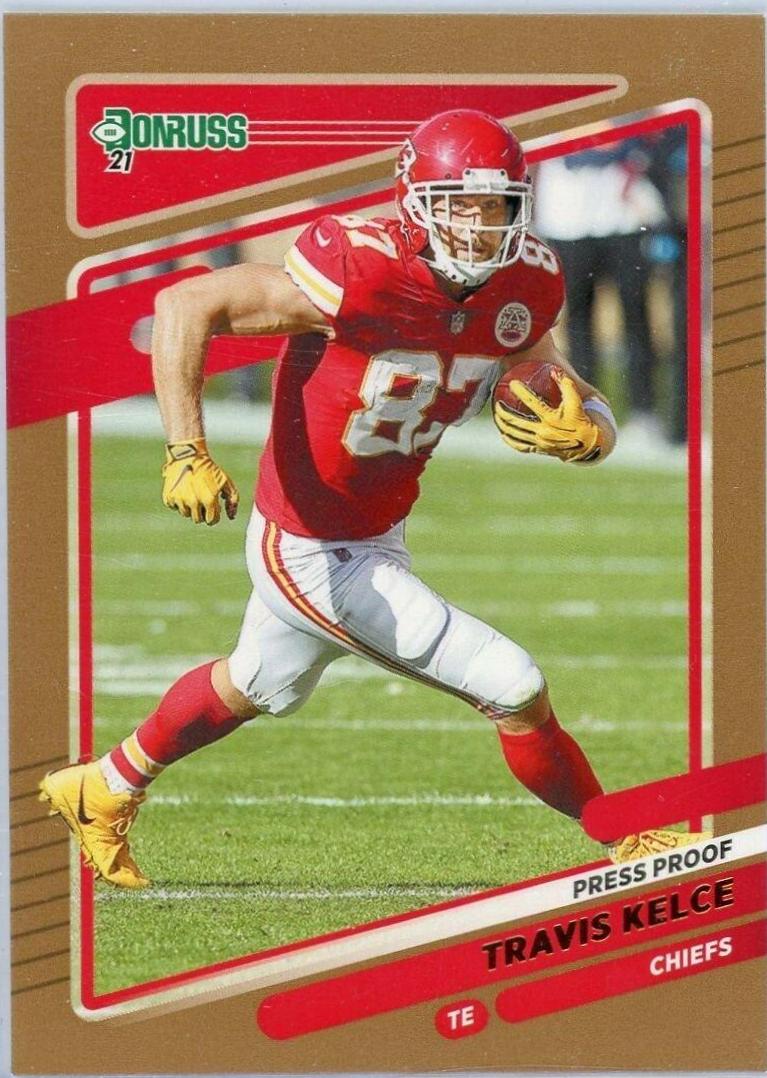 Travis Kelce [Press Proof Bronze] #118