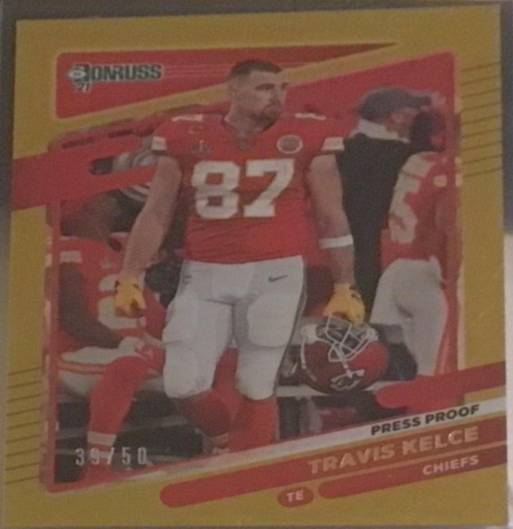 Travis Kelce [Press Proof Gold] #118