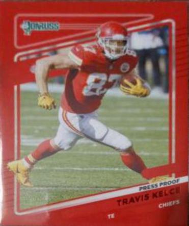 Travis Kelce [Press Proof Red] #118