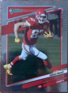 Travis Kelce [Press Proof Silver] #118