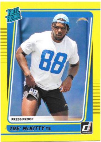 Tre' McKitty [Press Proof Yellow] #304
