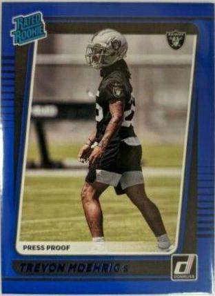 Tre'von Moehrig [Press Proof Blue] #350