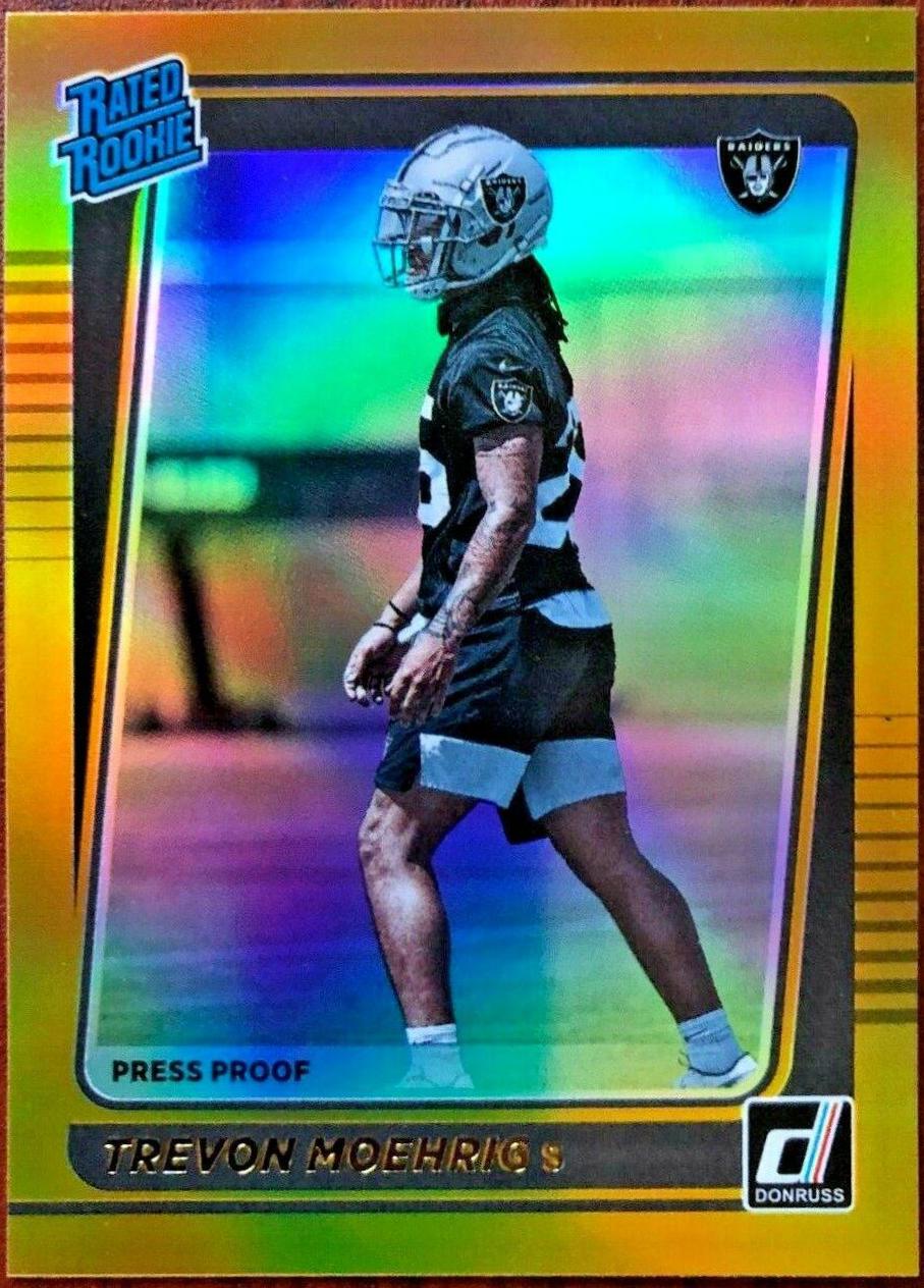 Tre'von Moehrig [Press Proof Gold] #350