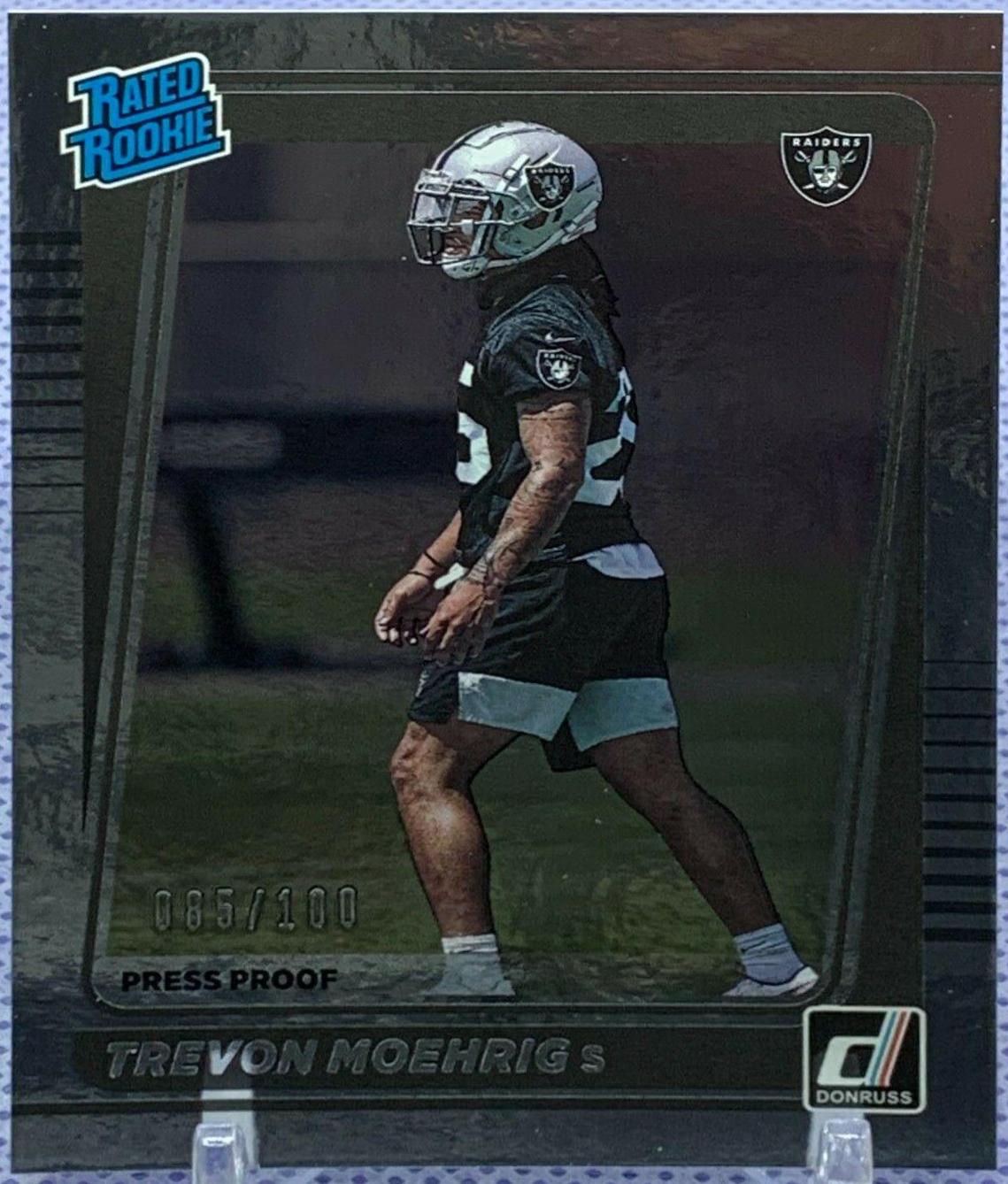 Tre'von Moehrig [Press Proof Silver] #350
