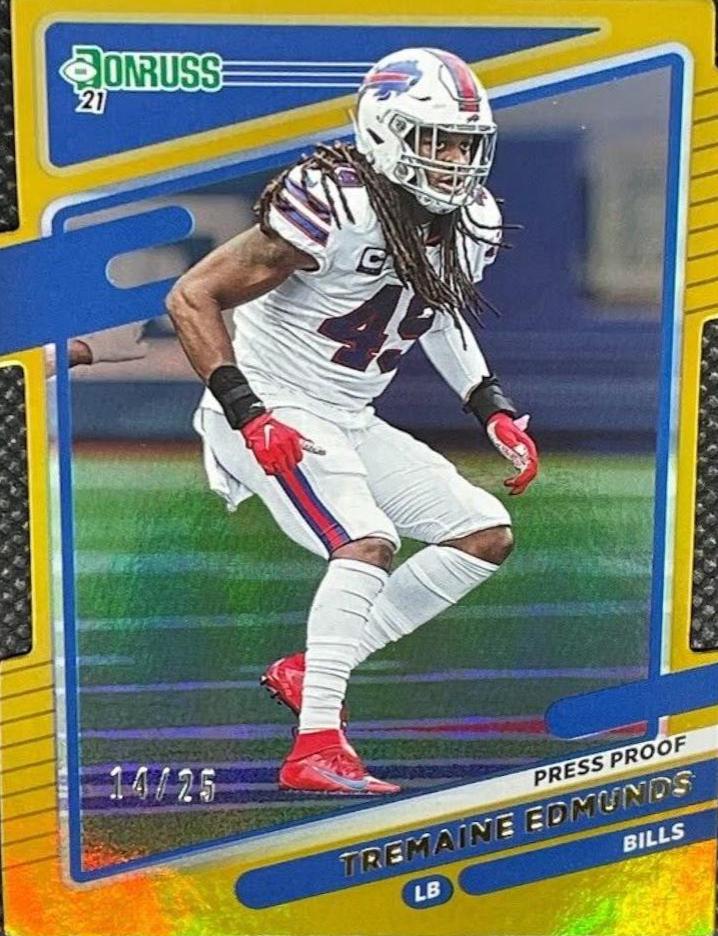 Tremaine Edmunds [Press Proof Gold Die Cut] #231