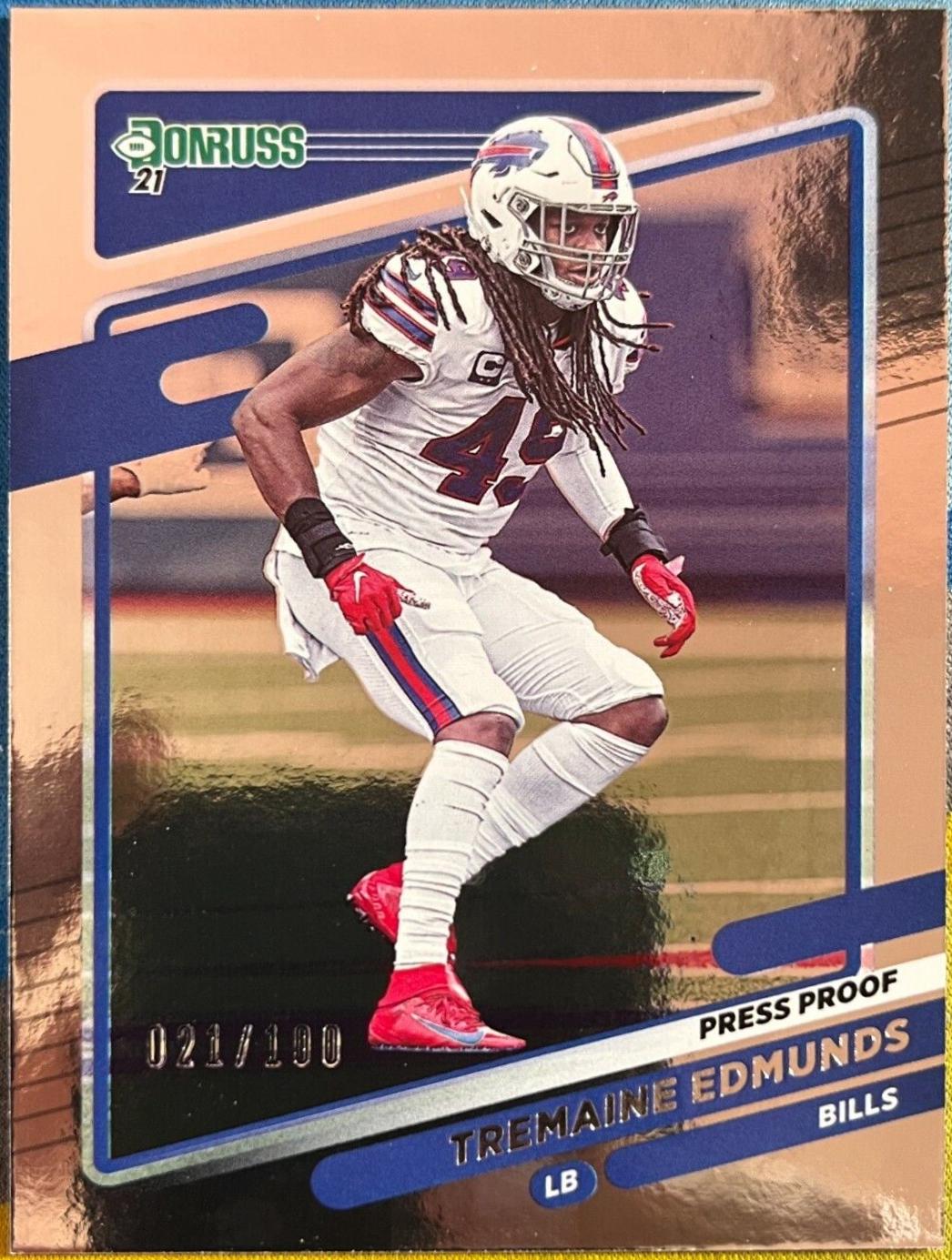 Tremaine Edmunds [Press Proof Silver] #231