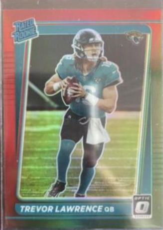 Trevor Lawrence [Optic Preview Red Green] #P-251