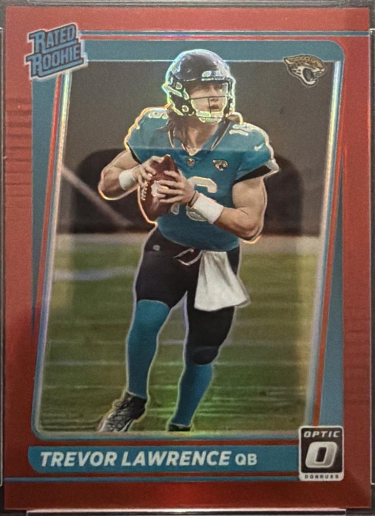 Trevor Lawrence [Optic Preview Red] #P-251