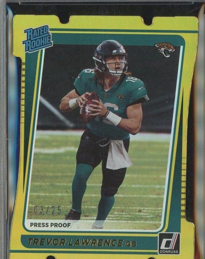 Trevor Lawrence [Press Proof Gold Die Cut] #251
