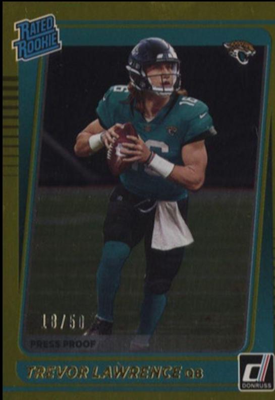 Trevor Lawrence [Press Proof Gold] #251