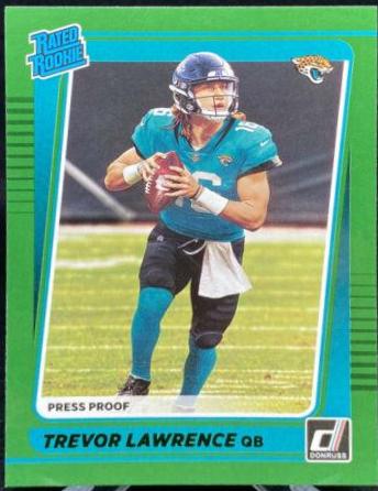 Trevor Lawrence [Press Proof Green] #251