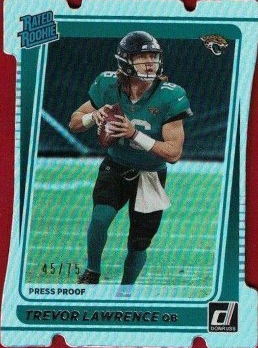 Trevor Lawrence [Press Proof Silver Die Cut] #251