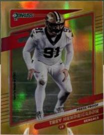 Trey Hendrickson [Press Proof Gold] #100