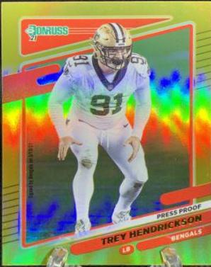 Trey Hendrickson [Press Proof Premium] #100