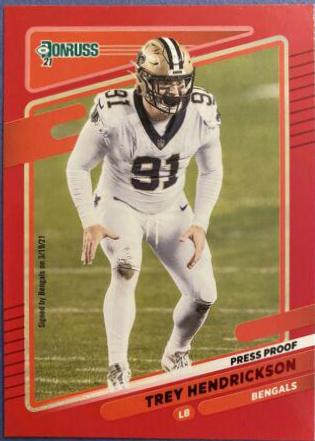 Trey Hendrickson [Press Proof Red] #100