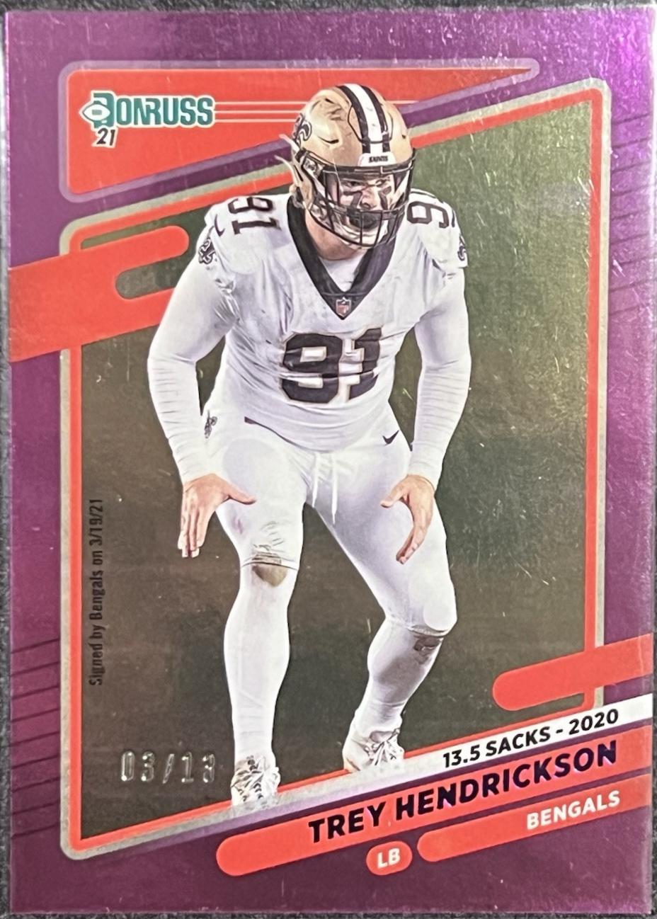 Trey Hendrickson [Season Stat Line] #100
