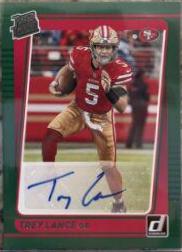 Trey Lance [Autograph Green] #254