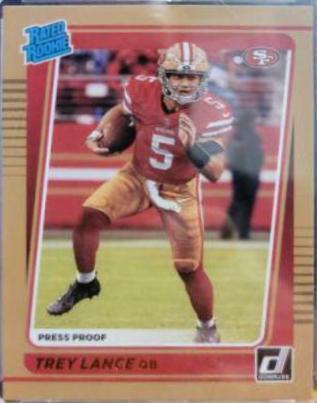 Trey Lance [Press Proof Bronze] #254