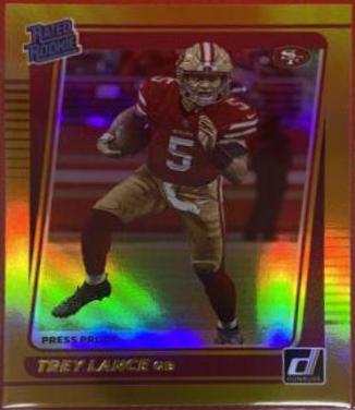 Trey Lance [Press Proof Gold] #254