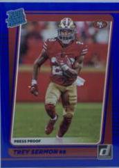 Trey Sermon [Press Proof Blue] #279