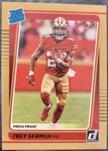 Trey Sermon [Press Proof Bronze] #279