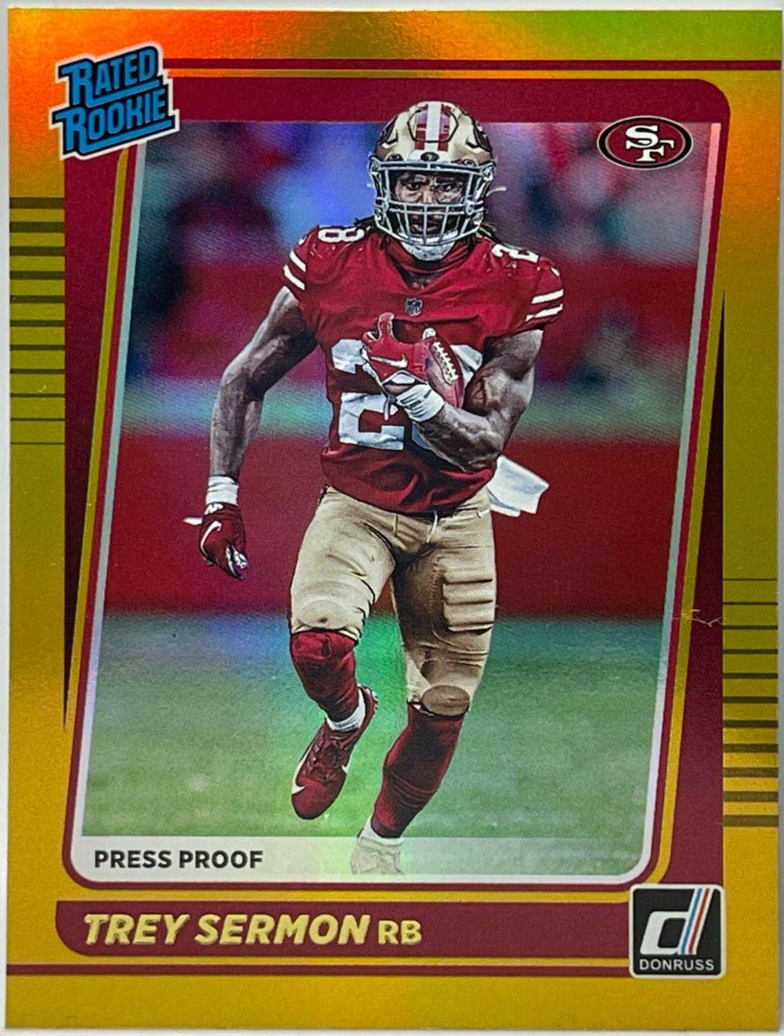 Trey Sermon [Press Proof Gold] #279