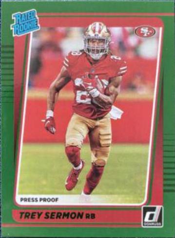 Trey Sermon [Press Proof Green] #279